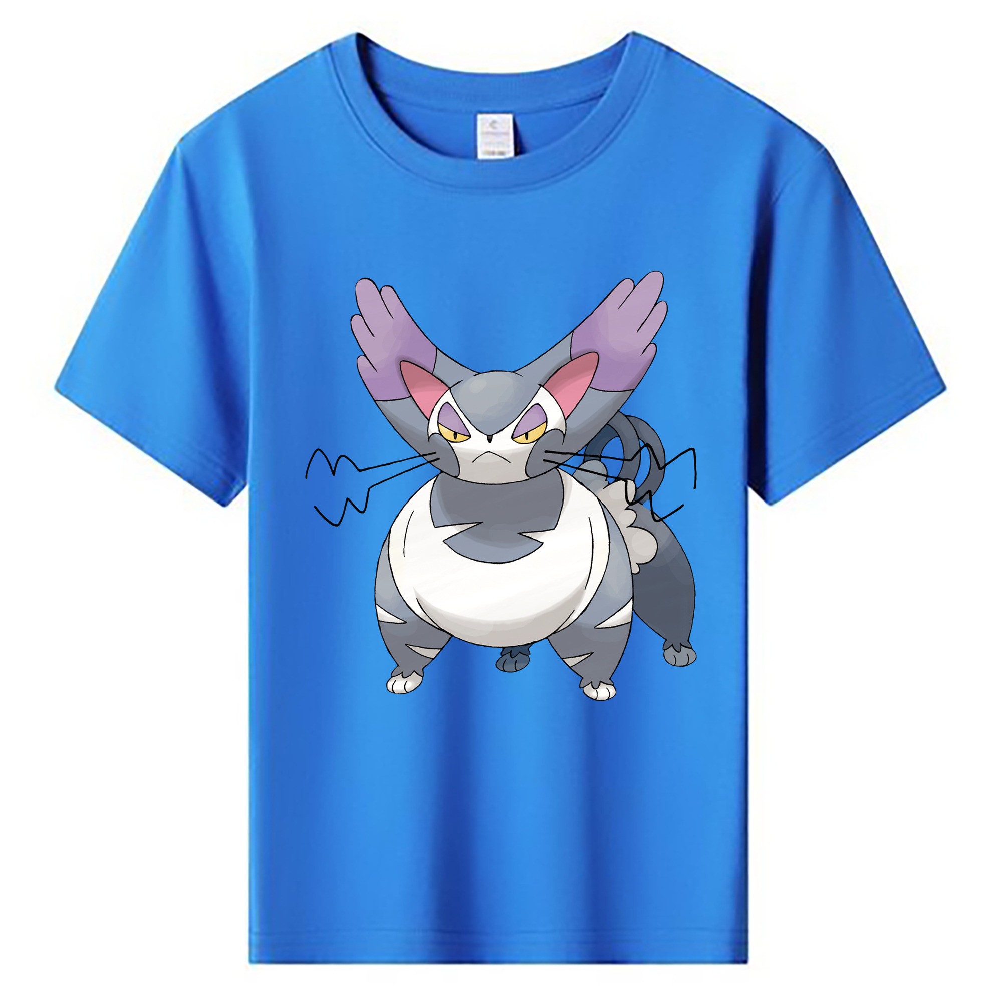 （画像用） ポケットモンスター Pokémon 綿100％キッズTシャツ（フロントプリント）
